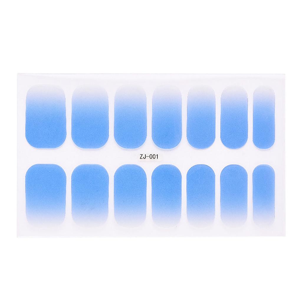 Fully Environmentally Friendly Waterproof Nail Polish Film Nail Sticker