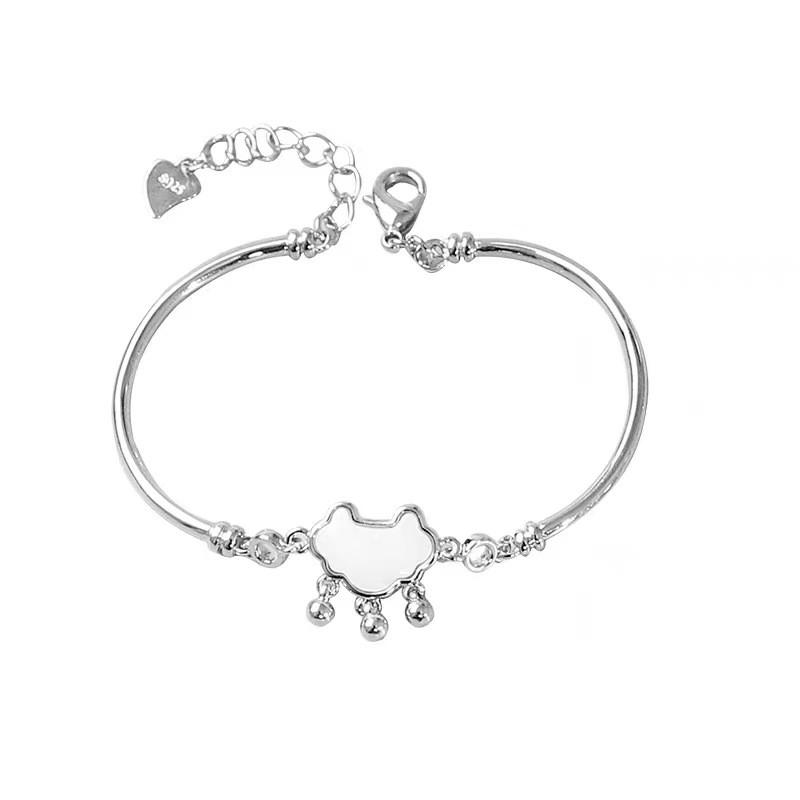 Modern Bracelet Lock For Women Geometric Design Personalized National Jewelry Style
