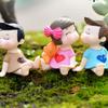 Lover Kiss Couple DIY Ornament Doll Wedding Party Home Small Decoration Cake DIY Micro Landscape Figurines