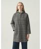 Dailist Check Hooded Handmade Coat_Mdbeaxwa121