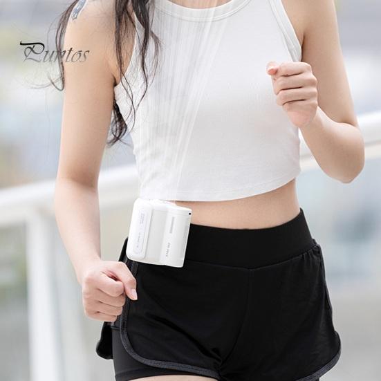 

Носимый персональный прикрепляемый вентилятор с 3 настройками скорости Мощный воздушный поток Низкий уровень шума Перезаряжаемый мини-поясной вентилятор с USB-портом Вентилятор с зажимом для ремня белый