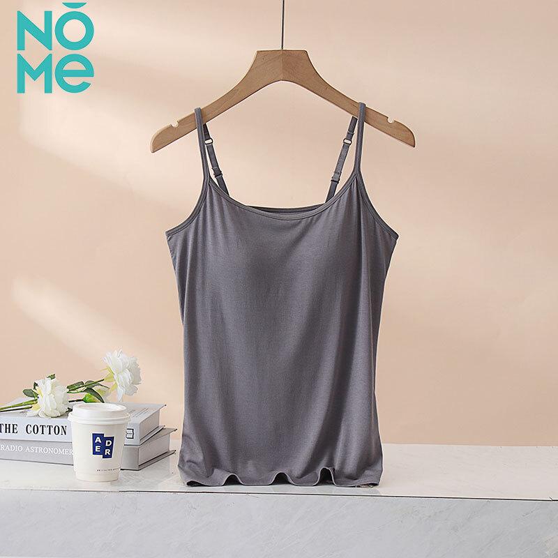 NOMe Women s Built-in Bra Adjustable Strap Camisole S