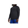 Under Armour Solid Color Casual Brand Logo Print Long Sleeve T-Shirt Men Tops Black 1379283-001