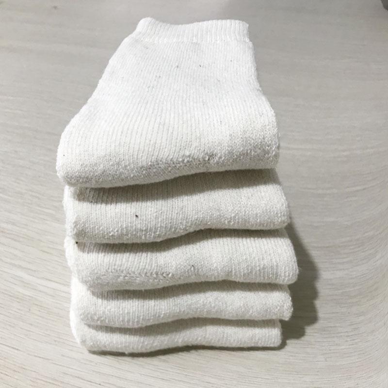 5/10 Pairs Women Double Layer Octagonal Flower Rabbit Wool Socks Autumn Winter Retro Coarse Knit Socks