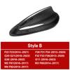 Real Carbon Fiber Car Top Fin Antenna Cover Sticker For Bmw 3 F30 2013- TH