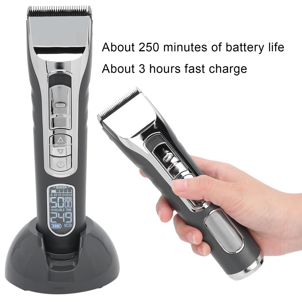 Men Hair Clipper LED Electric Re Able Hair Trimmer Clipper for Salon