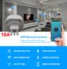 Italy Standard Tuya Wifi Wireless Smart Socket App Control Support Google Alexa Voice Plug Timing Power Outlet For Home