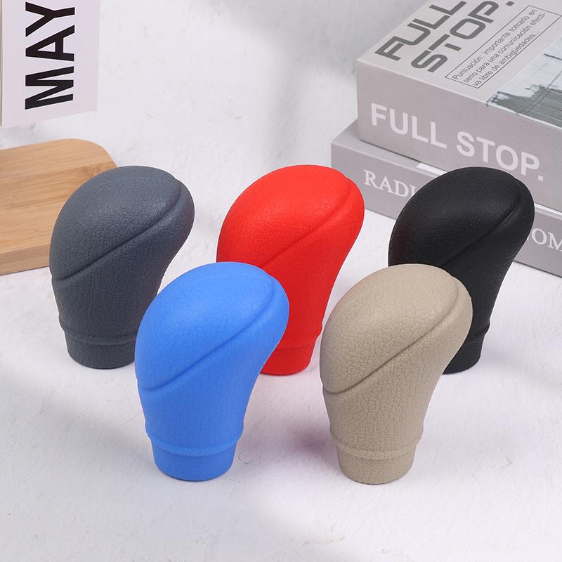 Universal Car Gear Shift Knob Cover Non-Slip Silicone Car Manual/Direct Gear Shift Protective Covers Auto Interior Accessories