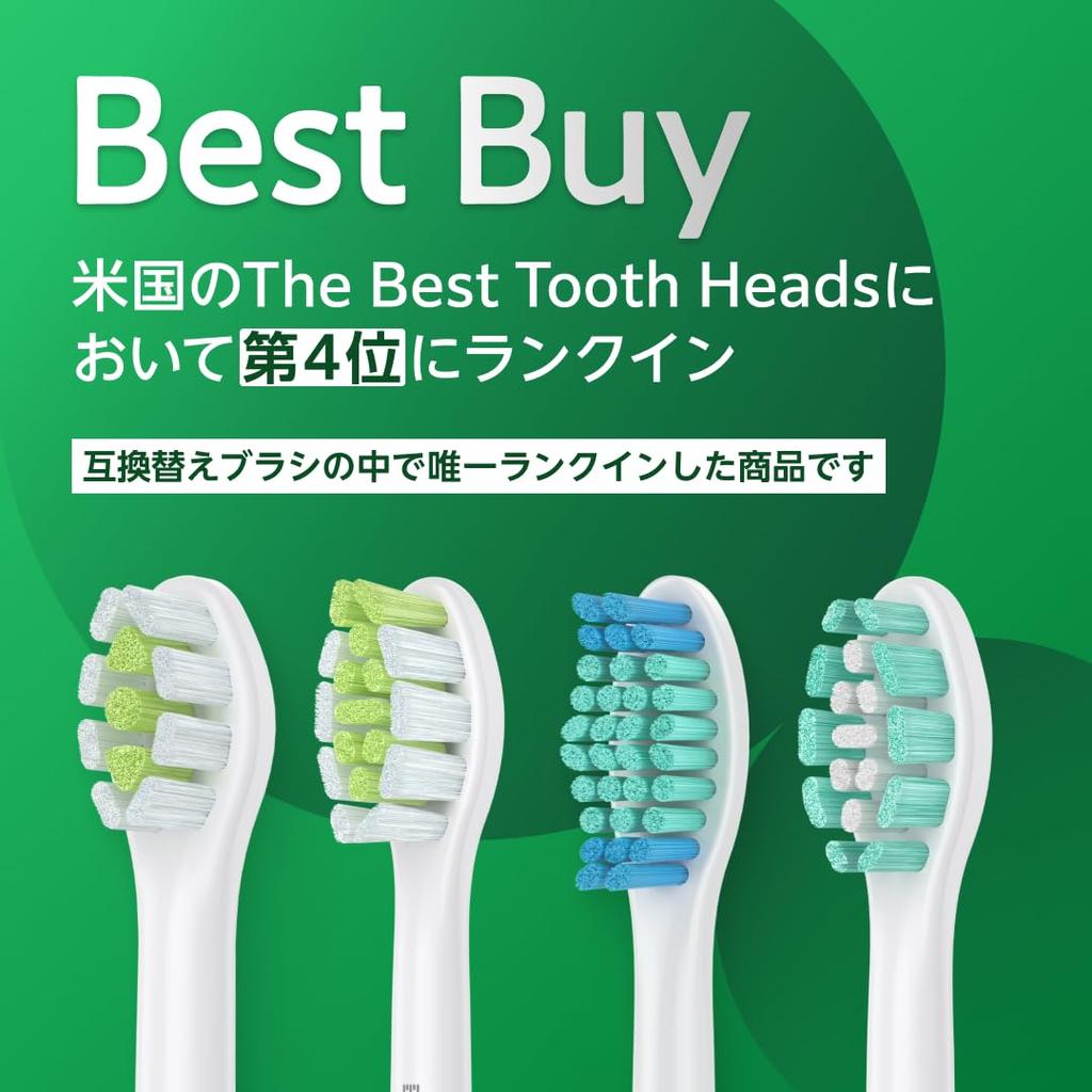 Now Available At Dental Clinics In Brushmo Compatible Replacement Brush Heads for Philips Sonicare Electric DiamondClean Premium Brush Regular Pack of