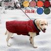 Winter Thickened Warm Dog Clothes Fitted Clothing Reflective Vest Pet Clothes Dog Jacket Dog Coats Pet Clothes Ropa Para Perros