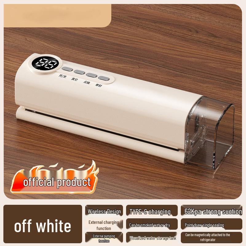 Automatic Dual-Use Vacuum Sealer for Dry & Wet Food Preservation