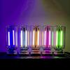 Night Light Multi-Color Lighting with Touch Dimming USB Powered Portable Retro Filament Design Soft LED Light for Bedroom Desktop E-Sports Room