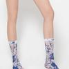 Romantic Tiger Freestyle Blue Crew Stockings