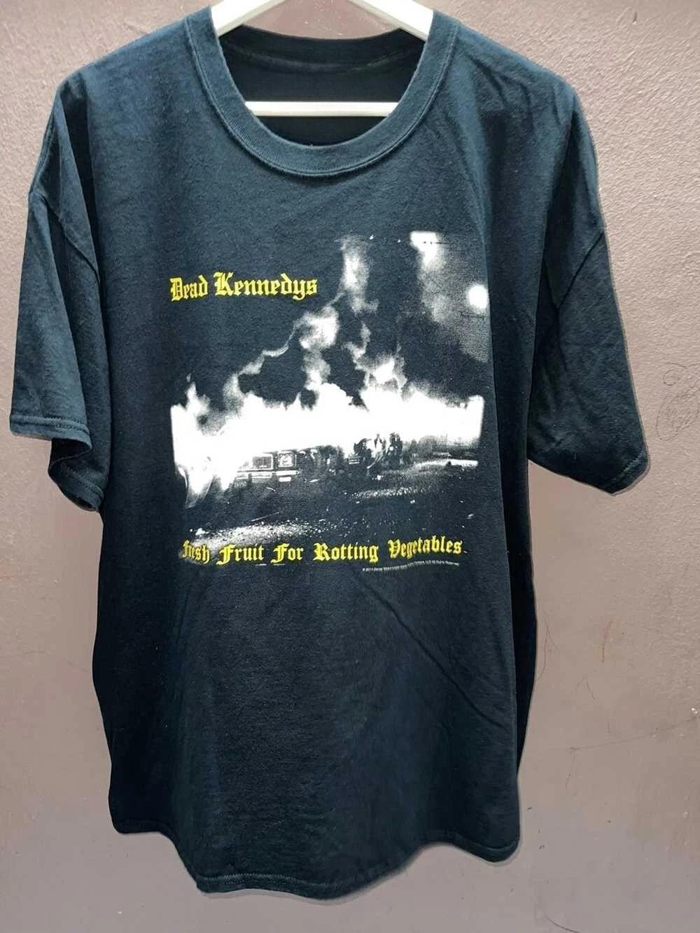 

Dead Kennedys American Punk Rock Band T-shirt Pure Cotton T-shirt Retro T-shirt Daily Outdoor Men s Women s Fan Printed T-shi... S разноцветный
