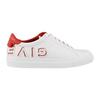 Givenchy Women's Urban Street Low 'Reverse Logo - White Red' BE0003E0DF-112