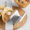 Stainless Steel Taco Holder Rack for 2-3 People - Mexican Pancake & Corn Tortilla Clip