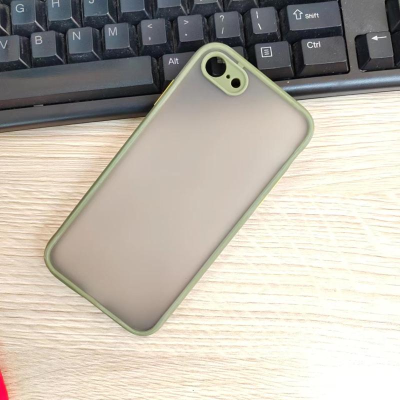 The New Anti-drop 2 in 1 Case For iphone SE 2020 Phone Case for iphone 7 8 SE 2025 Frosted Fine Pore Skin Protection Cover