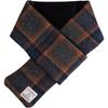 Used Sleeping Sheep Short Muffler, Filled, Unisex, Brushed Lining, Case Included (Orange Check, Free Size)