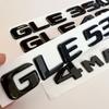 Car ABS Trunk Letters Logo Badge Emblem Decal Styling Sticker For Mercedes Benz GLE GLE53 GLE350 GLE400 GLE450 W166 W167 4 Matic