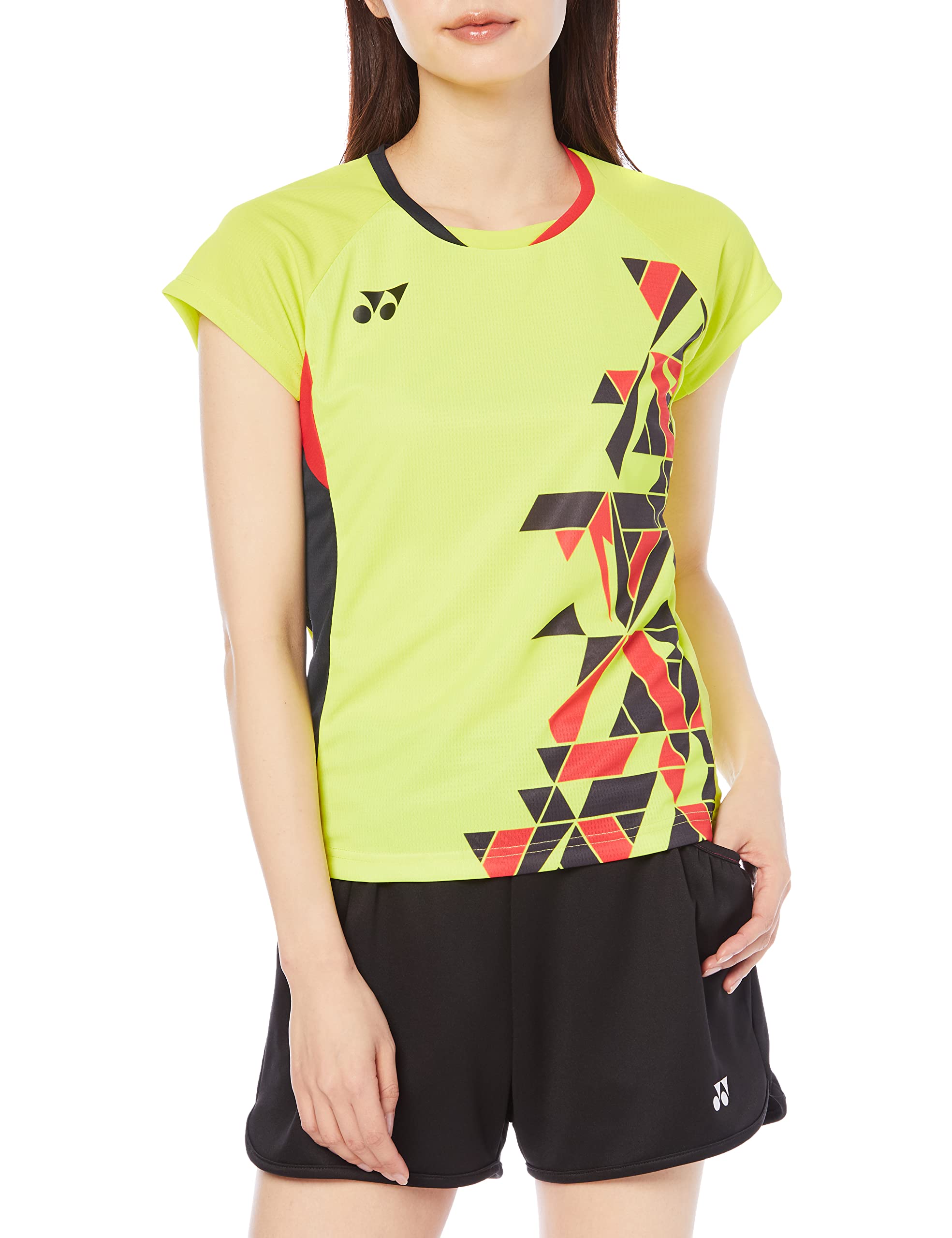 

Рубашка с коротким рукавом Game Shirt Lime Yellow O [YONEX] женская (500)