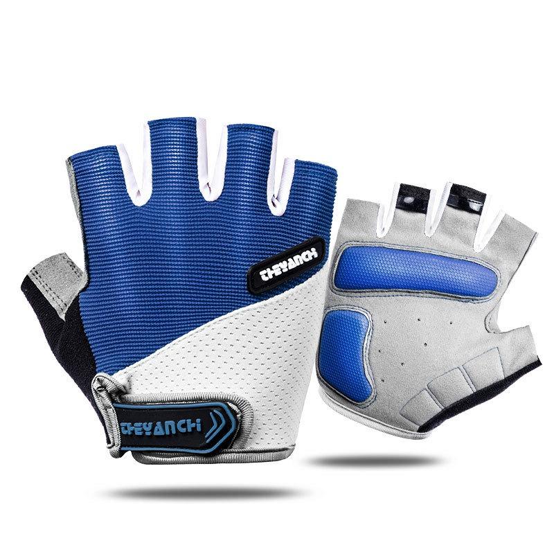 

Cycling Gloves Bicycle Gloves for Men Women Mountain Bike Gloves Anti-Slip Shock Absorbing Half Finger Sport Gloves Accessories M