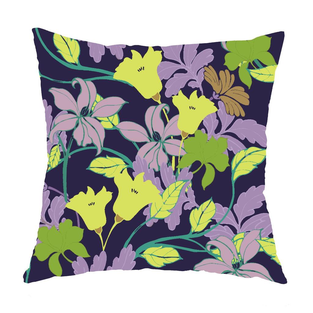 Boho Mandala Pillowcase  Home Decor Modern Garden Chair  Spring Colorful Flower