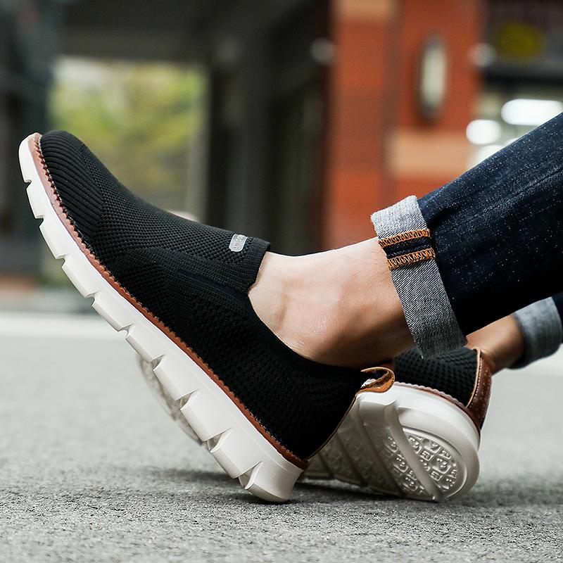Outdoor Men's Sneakers Men Loafers Lightweight Summer Fashion Breathable Mesh Men Casual Shoes Men Trainer