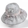 Eugen Yarn Flower Pot Hat Women's Summer Travel Temperament Elegant Fisherman Hat Breathable Cool Hat Shade