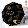 1pc Astrology esotericismOpen/Close Umbrella-Windproof, Compact Travel Umbrella, Sturdy 8-Rib Shaft, Outdoor Accessory, 1042