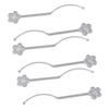 6pcs False Eyelashes Display Stick with Magnetic Eyelash Extension Sample Lash Display Stick for