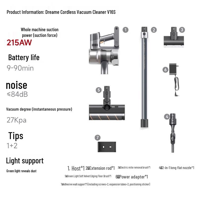 Dreame V16S Cordless Handheld Vacuum Cleaner