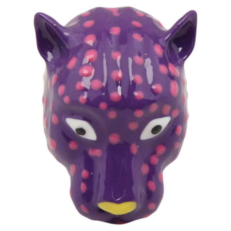 Niche Design Enamel Leopard Head Ring - Versatile Luxury Jewelry for Women