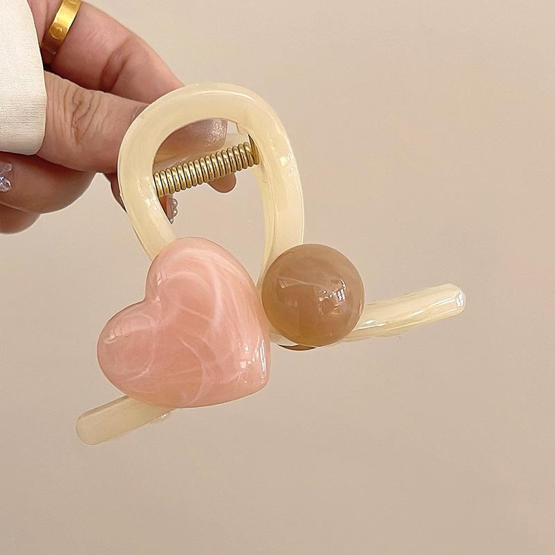 

Заколка-акула цвета желе, симпатичная заколка, головной убор, аксессуары для волос, женская универсальная заколка для волос с любовью, завивка на затылке 8cm