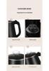Upper Kettle Electric Tea Brewing Set with Integrated Water Pump