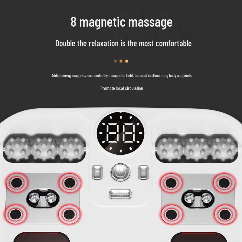 Automatic Kneading Foot Massager with Infrared and Magnetic Therapy