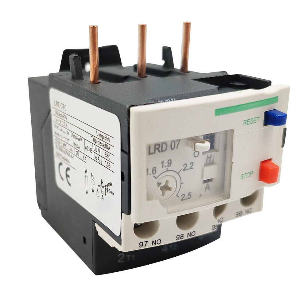 1.6-2.5A Thermal Overload Relay For LRD07C