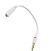 3.5mm Stereo Cable Male Port to 3.5mm Female Port CTIA to OMTP Headphones Extend Line Wire Headphones Transmission Cable