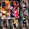 Kurosaki Ichigo Bleach Soft Phone Case For Samsung Galaxy A12 A22 A32 A52 A72 A02S A51 A50S A71 A70 A31 A20S Note 20 Ultra S10 A