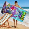 Monster Beach 2D Flat Print Beach Towel, Large Soft Quick Dry Towel for Beach Camping SwimmingDSTJ0925509