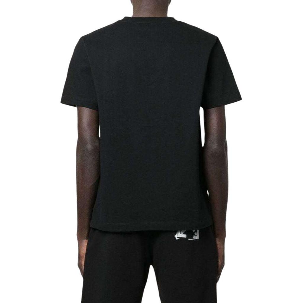 Off-White Helvetica Short-Sleeve Tee Men's OMAA027C99JER0091001