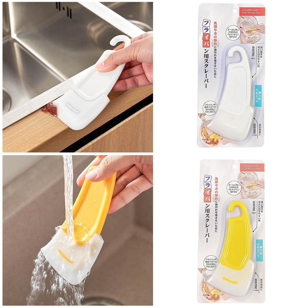 Silicone Bench Scraper Flexible Cleaning Scraper Easy To Clean Dish Cleaning Scraping Spatula Kitchen Tools Kitchen Clean Tool