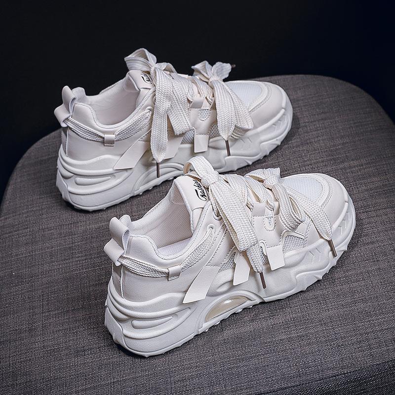 

ins tide Korean version of the new dad shoes for women 2024 autumn student sports running casual platform shoes FB6602 35