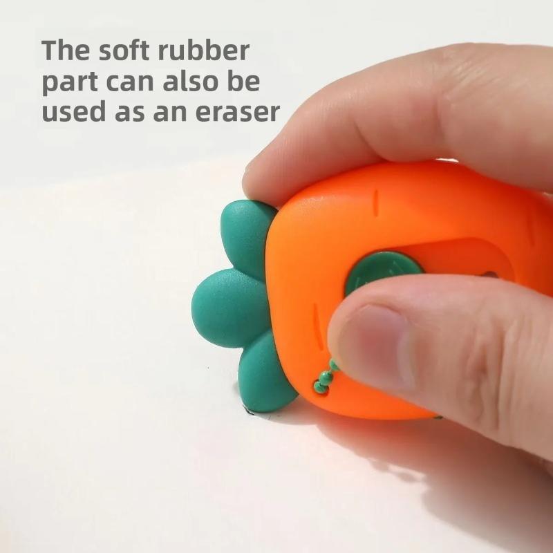 1 Stück Süßes Mini-Fruchtform Bastel-Utility-Messer Tragbares Schüler-Papiercutscher-Werkzeug zum Öffnen von Paketen und Briefen