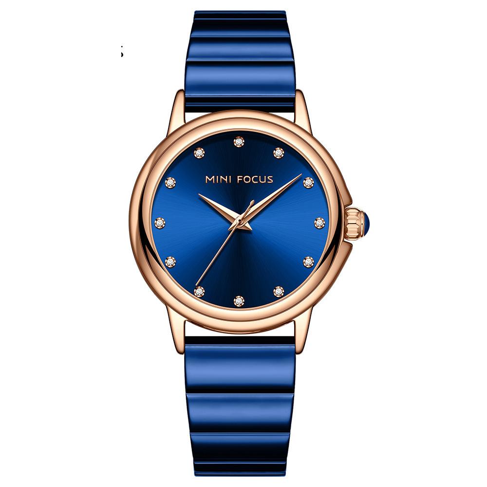 

Часы легкие роскошные модные женские часы японский механизм водонепроницаемые женские часы с бриллиантовым стальным ремешком