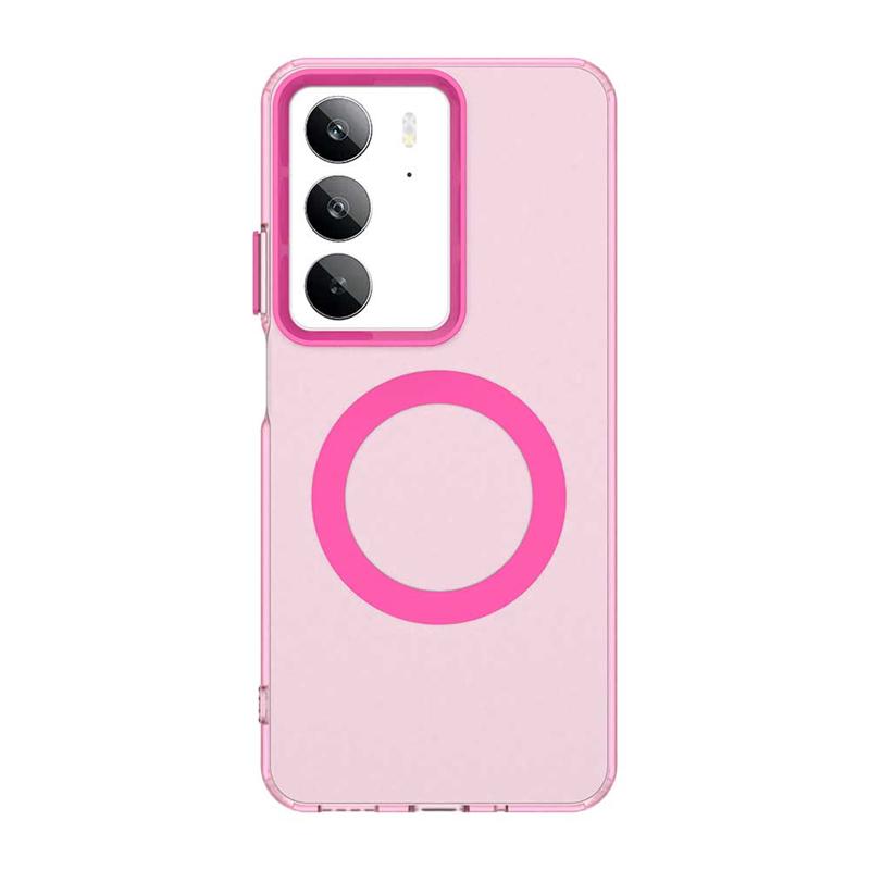 Για Realme C75 Θήκη Κάλυμμα Realme C75 Capas Πίσω Μέρος Τηλεφώνου Ασύρματη Φόρτιση Δακτυλιοειδής Μαγνητική Ματ Διαφανής Θήκη OPPO Realme C75