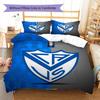 Velez Sarsfield Pattern Bedding Set Quilt Cover Pillowcase Home Decor Gift (1 * duvet cover + 2 * pillowcase, without core)