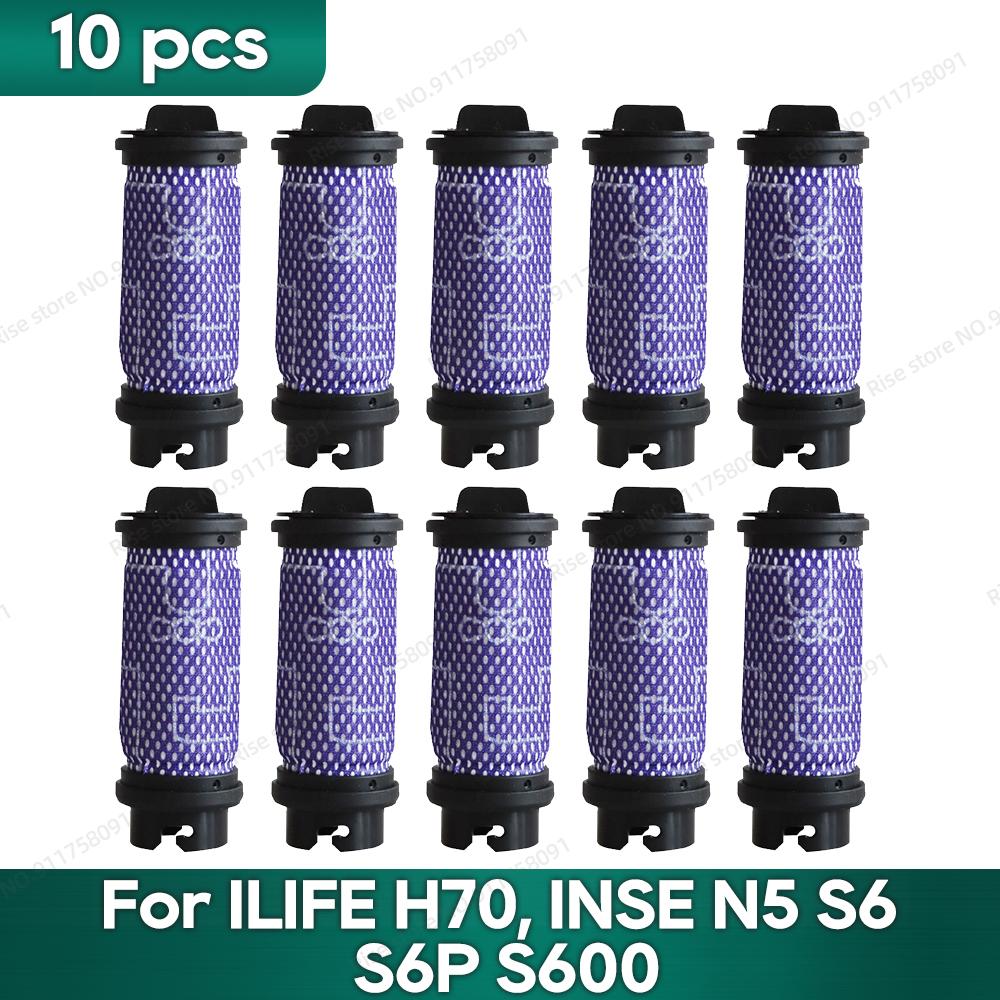 Filter Kompatibel für ILIFE H70, INSE N5 S6 S6P S600 Staubsauger