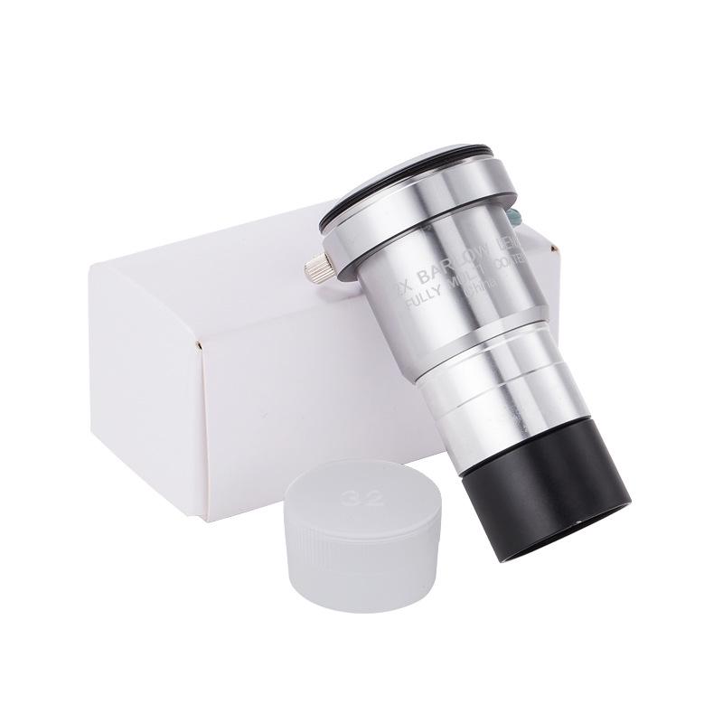 Silver Series 32mm & 40mm Eyepieces with 2X Barlow Lens for 1.25" Telescopes