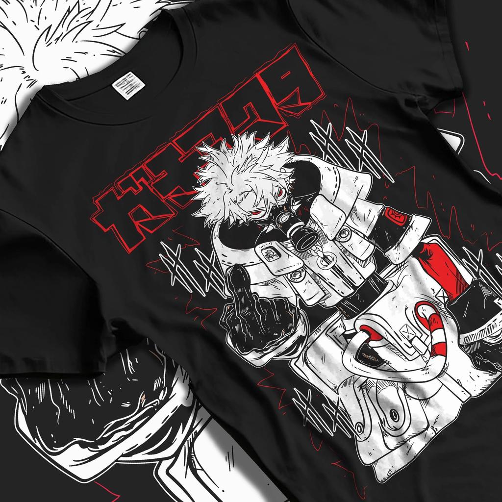 Gachiakuta T-Shirt, japanisches Manga-Anime-Shirt, alle Größen, Baumwolle, Herren, Oversized, Hip-Hop-Streetwear, hochwertige Herrenbekleidung, Kurzarm