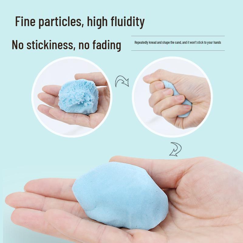 Children's Oily Space Sand Modeling Clay - Starry Sky Magic Kinetic Sand